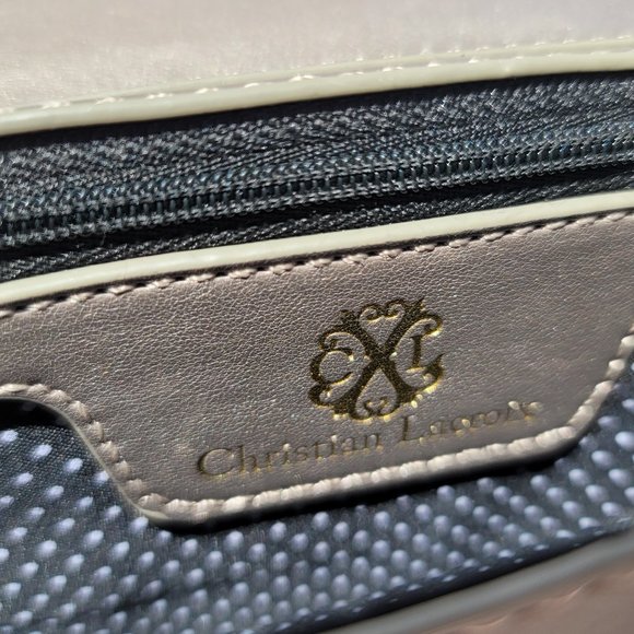 Christian Lacroix Gold Quilted Crossbody - Picture 6 of 7